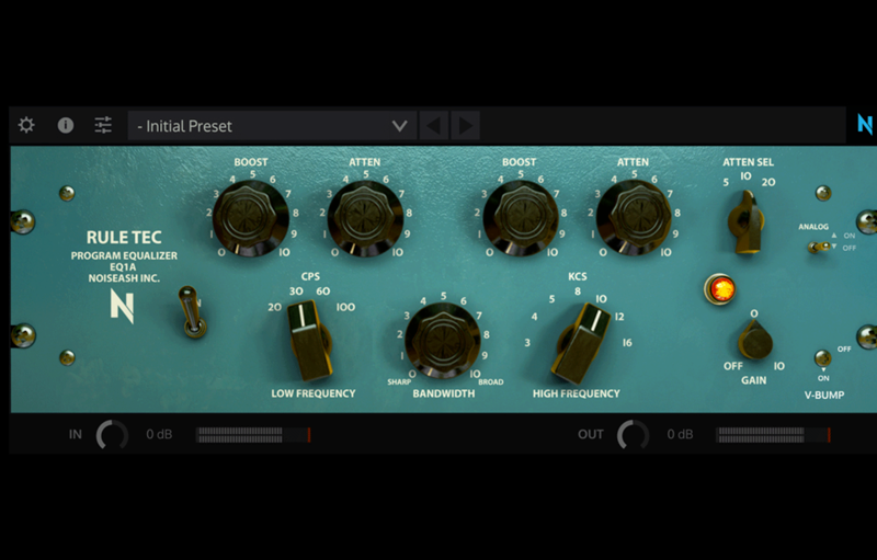 Rule Tec EQ1A Free Passive EQ VST Deal Offer