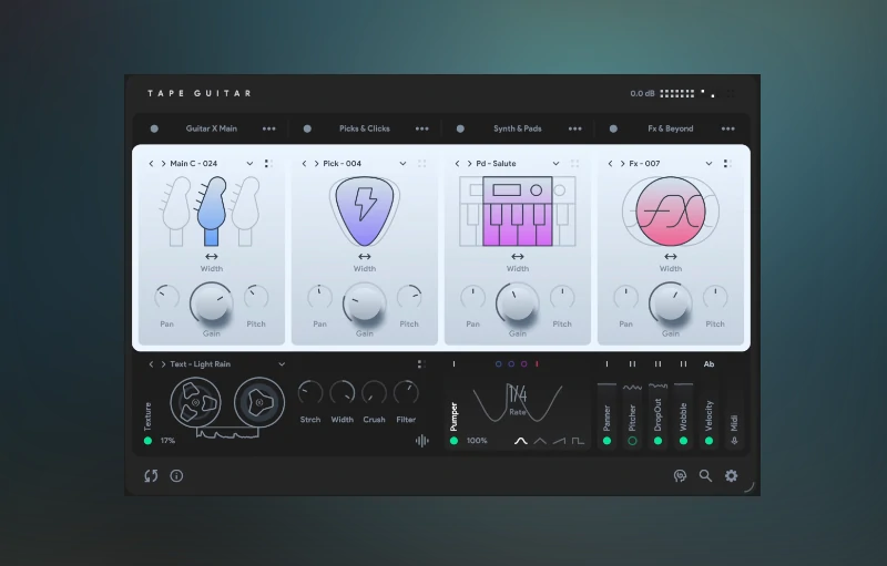 Tape Guitar VST plugin Tape Guitar VST plugin