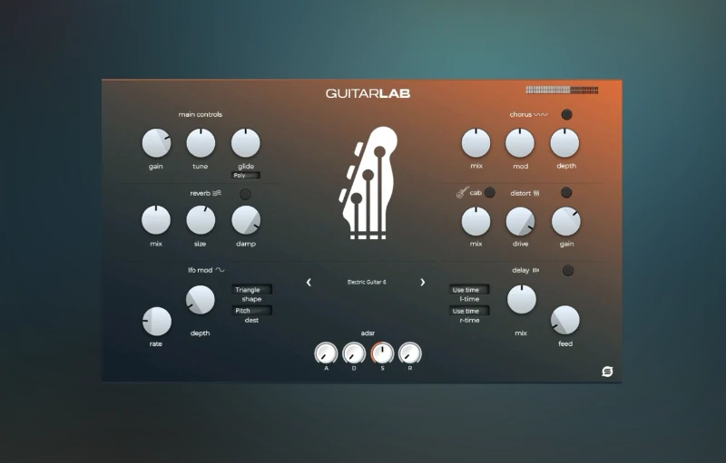 Guitar Lab VST plugin by studio trap software Guitar Lab VST plugin by studio trap software